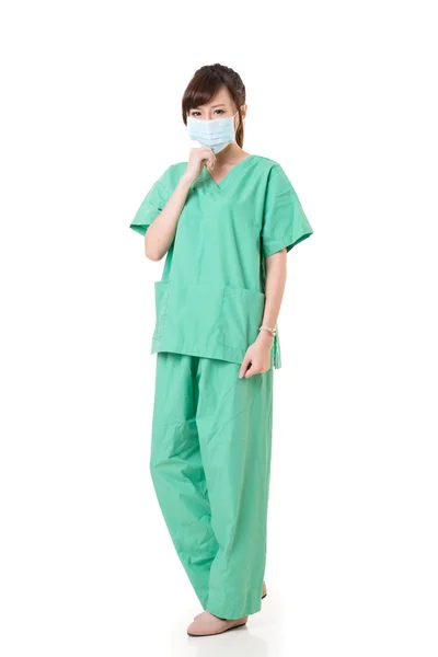 Asian health worker — Stock Photo, Image