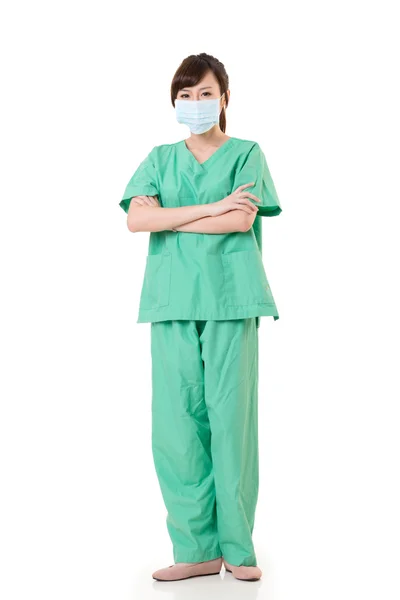 Asian health worker — Stock Photo, Image