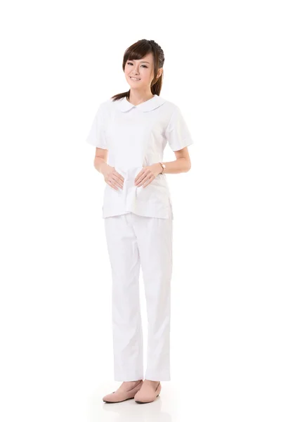 Aziatische verpleegster vrouw — Stockfoto