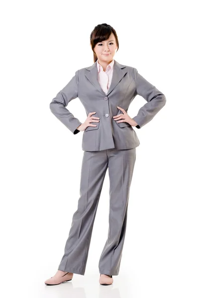 Confident young business woman — Stock Photo, Image