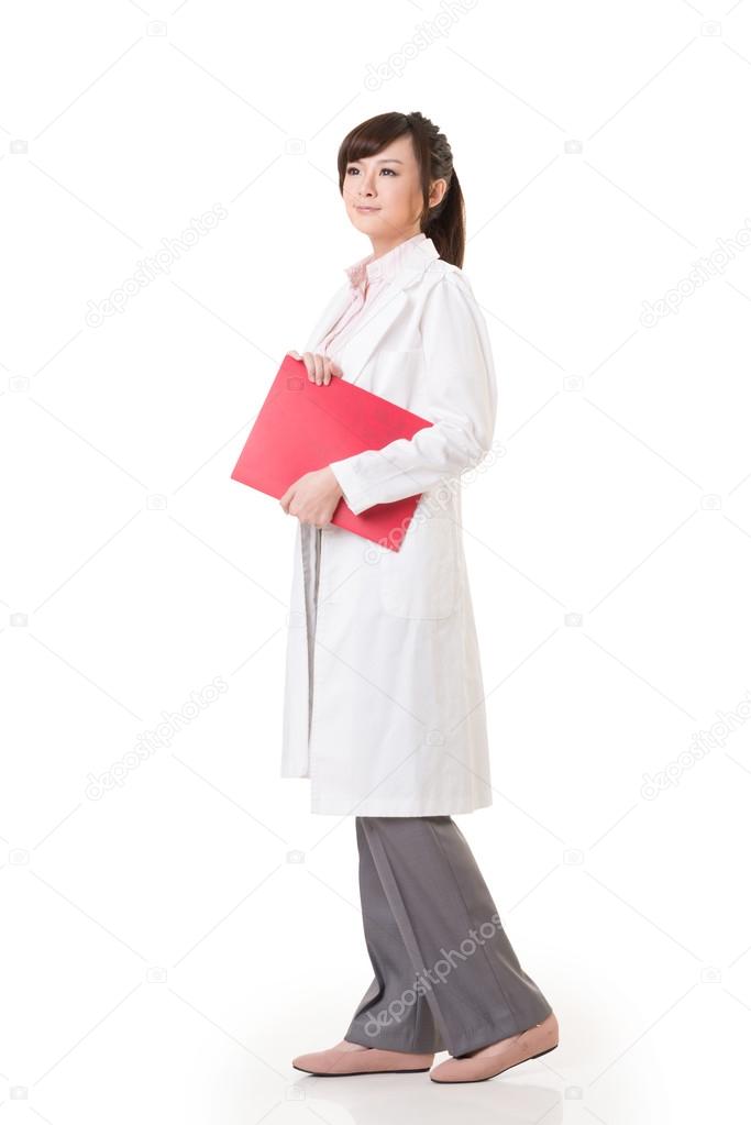 Asian doctor woman