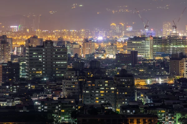 Colorida noche de ciudad — Foto de Stock