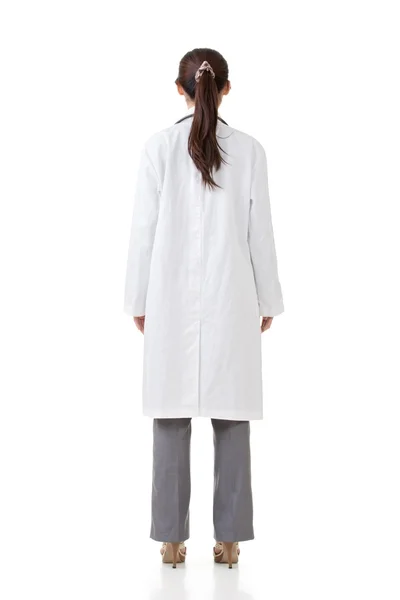 Rear view of Asian medical doctor — Stock Photo, Image