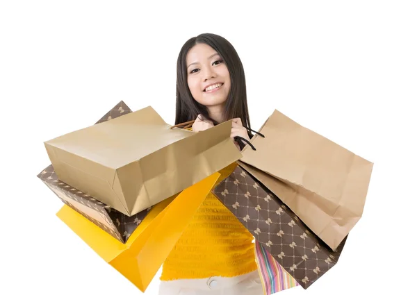 Shopping woman — Stock Photo, Image