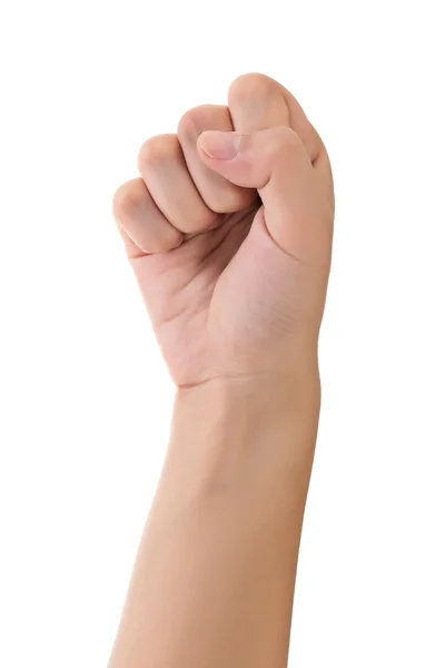 Fist gesture — Stock Photo, Image