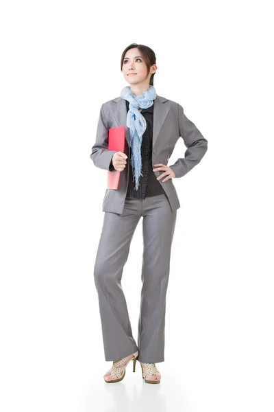 Confident Asian business woman — Stock Photo, Image