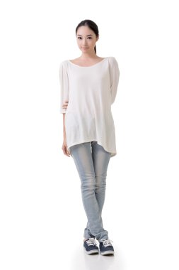 Asyalı genç kadın