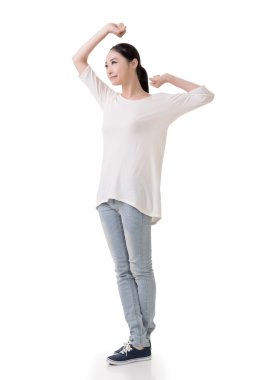 Asyalı genç kadın