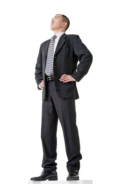 Hombre de negocios de confianza de pie — Foto de Stock