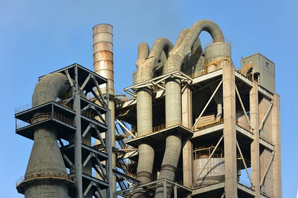 Cement plant, factory — Stock Photo, Image