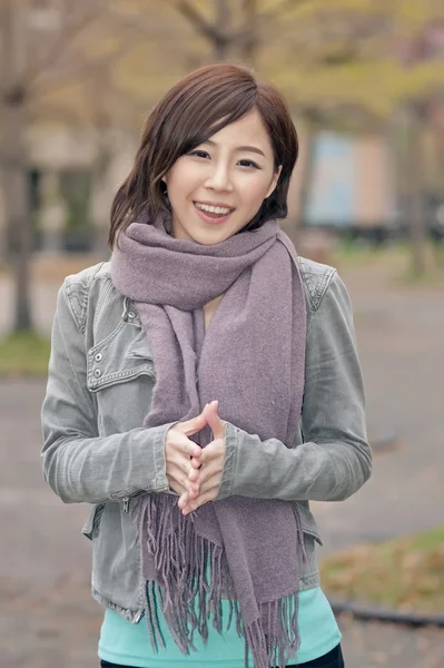 Asian young woman portrait — Stock Photo, Image