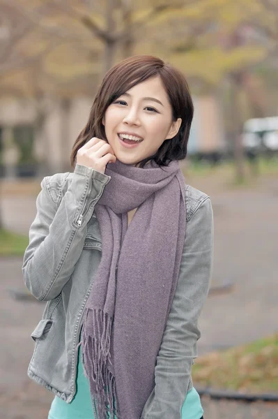 Asian young woman portrait — Stock Photo, Image