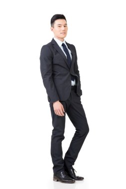 Kendine güvenen Asya işadamı