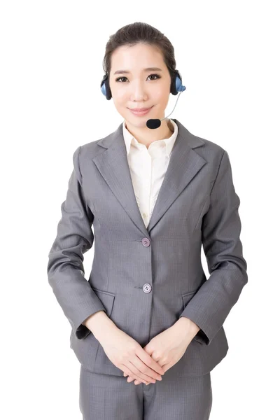 Atractiva joven mujer de negocios — Foto de Stock