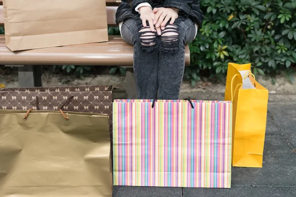 Woman shopping — Stock Photo, Image