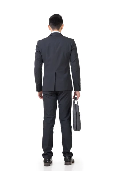 アジア系のビジネスマンの背面図 — ストック写真