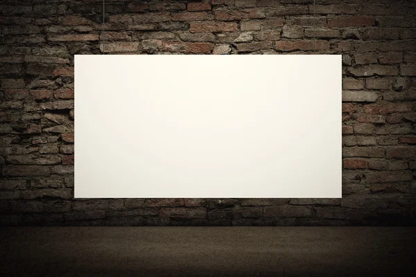 White blank board — Stock Photo, Image