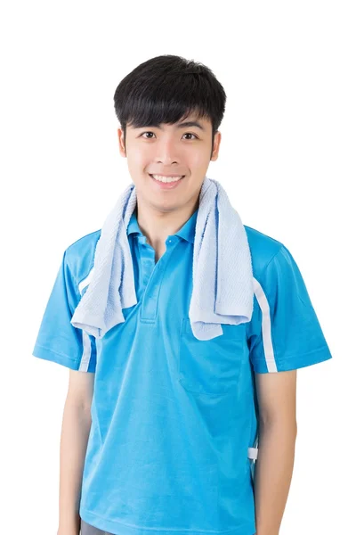 Asian sport man — Stock Photo, Image