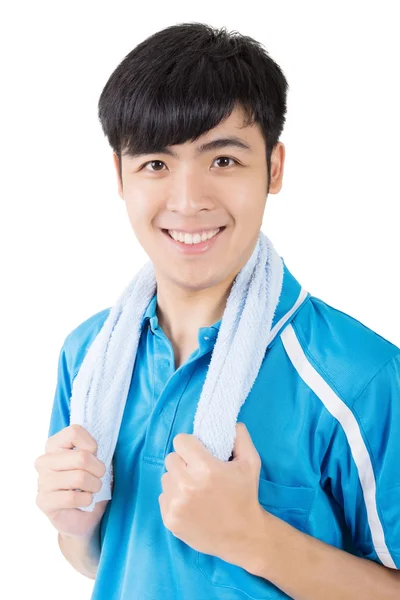 Asiatico sport uomo — Foto Stock