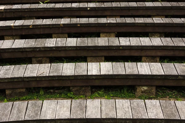 Дерев'яні сходи — стокове фото