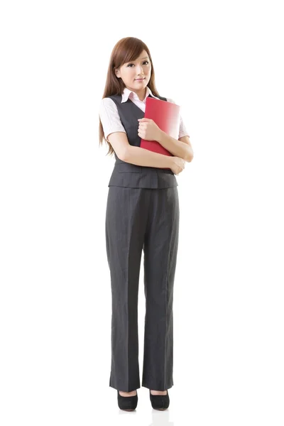 Glimlachende zakenvrouw van Aziatische — Stockfoto