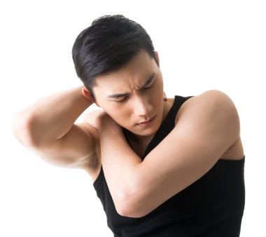 kızgın genç Asyalı adam