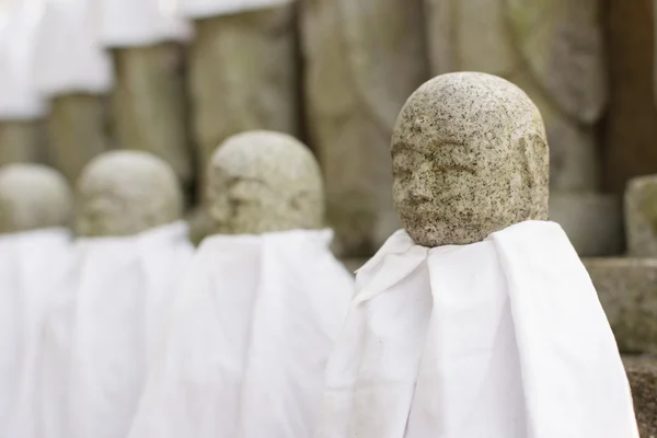 Estátua de pedra japonesa Ksitigarbha Bodhisattva — Fotografia de Stock