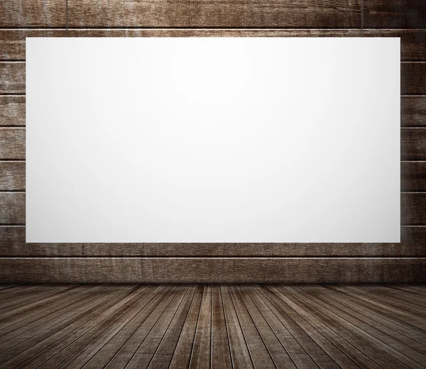 White blank board — Stock Photo, Image