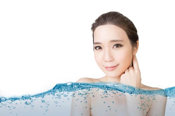 Asian beauty face — Stock Photo, Image