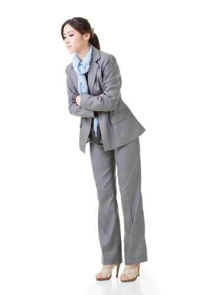 Business executive look down — Stock Photo, Image