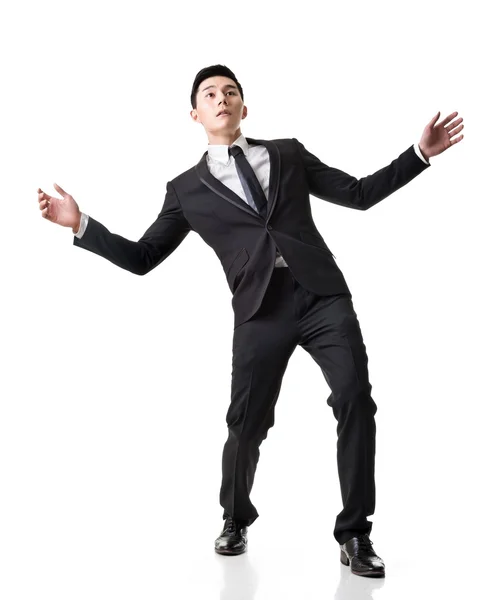 Asian business surprised — Stock Photo, Image