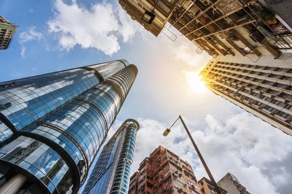 Paisaje callejero de Hong Kong — Foto de Stock