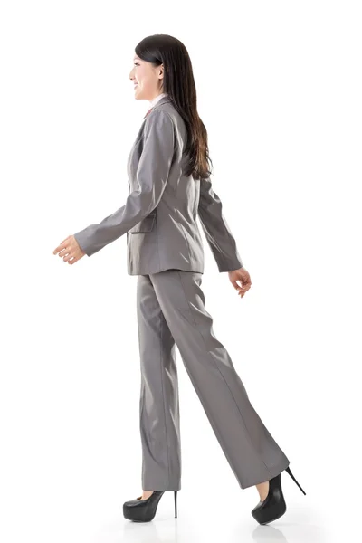 Business woman walk — Stock Photo, Image