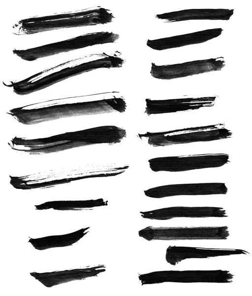 Pincel de caligrafia de tinta chinesa — Fotografia de Stock