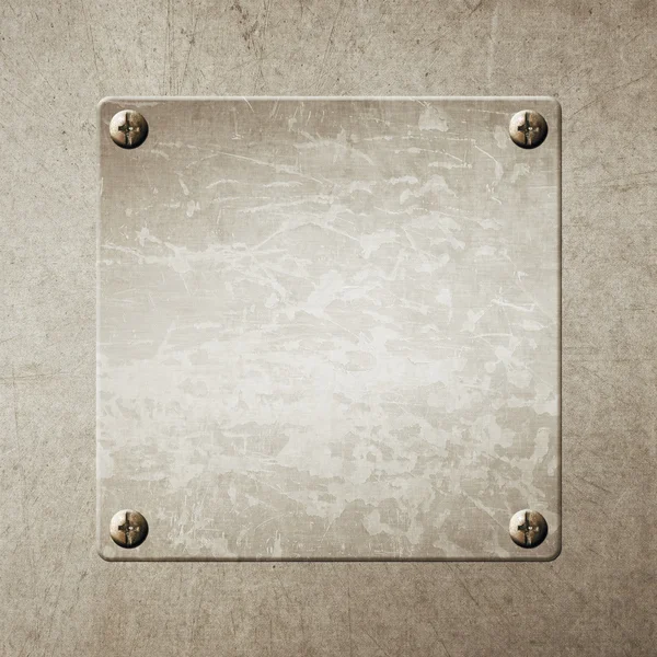 Metal template — Stock Photo, Image