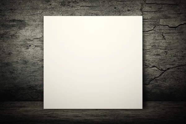 Hvid blank plade - Stock-foto