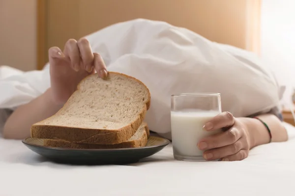 Frühstück im Hotel — Stockfoto