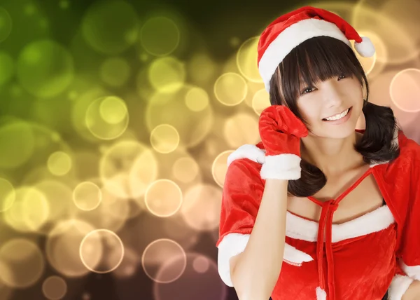 Feliz adorable chica de Navidad — Foto de Stock