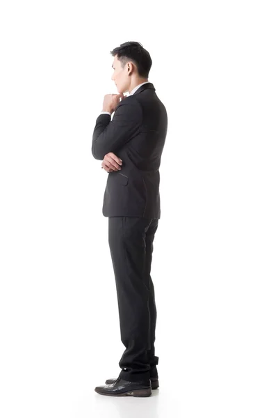 Joven hombre de negocios confundido — Foto de Stock