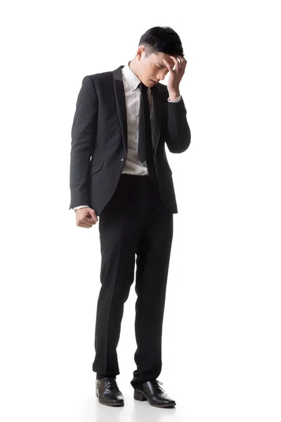 Regret young business man — Stock Photo, Image