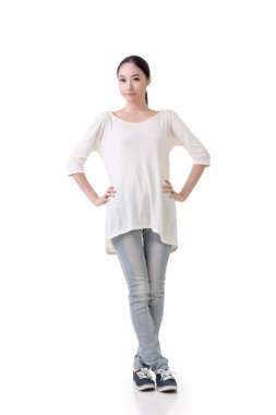 Asyalı genç kadın