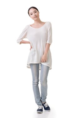 Asyalı genç kadın