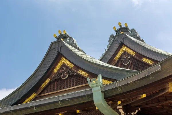 Japanse stijl dak — Stockfoto