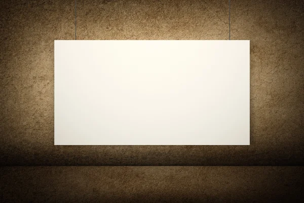 White blank board — Stock Photo, Image