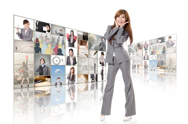 Business concept wall — Stock Photo, Image