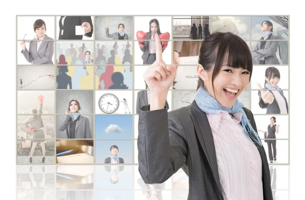 Business concept wall — Stock Photo, Image