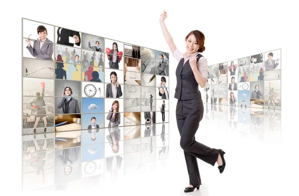 Business concept wall — Stock Photo, Image