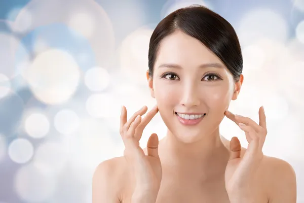 Asian beauty face — Stock Photo, Image