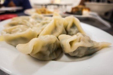 Haşlanmış Jiaozi, Tayvan Çin mantısı.