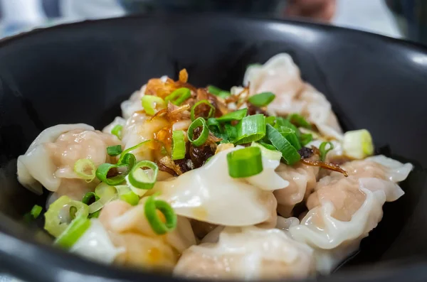 Taiwanesische Spezialjause Mit Würzigen Wontons Restaurant — Stockfoto